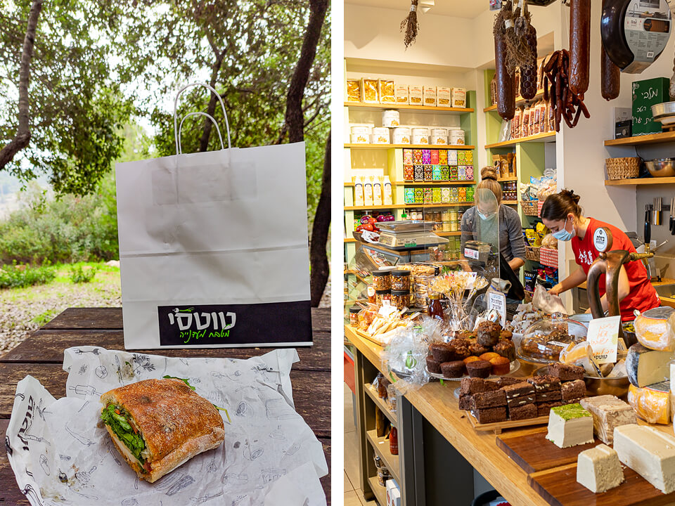 מעדניית טוטסי במרכז בואכה יודפת