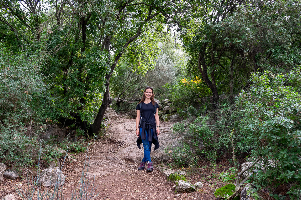 שביל הבורות והבארות בפארק בריטניה